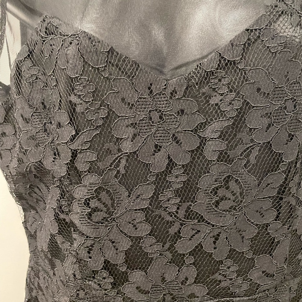 NWT Ark & Co Chantilly Lace Romper Black - Picture 4 of 6